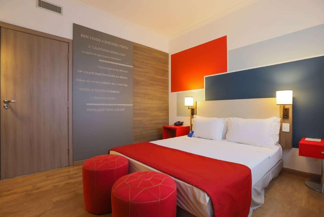 فندق Tryp By Wyndham ريبيراو بريتو المظهر الخارجي الصورة A room at the hotel