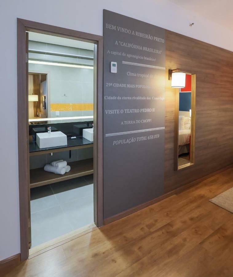 فندق Tryp By Wyndham ريبيراو بريتو المظهر الخارجي الصورة A room at the hotel